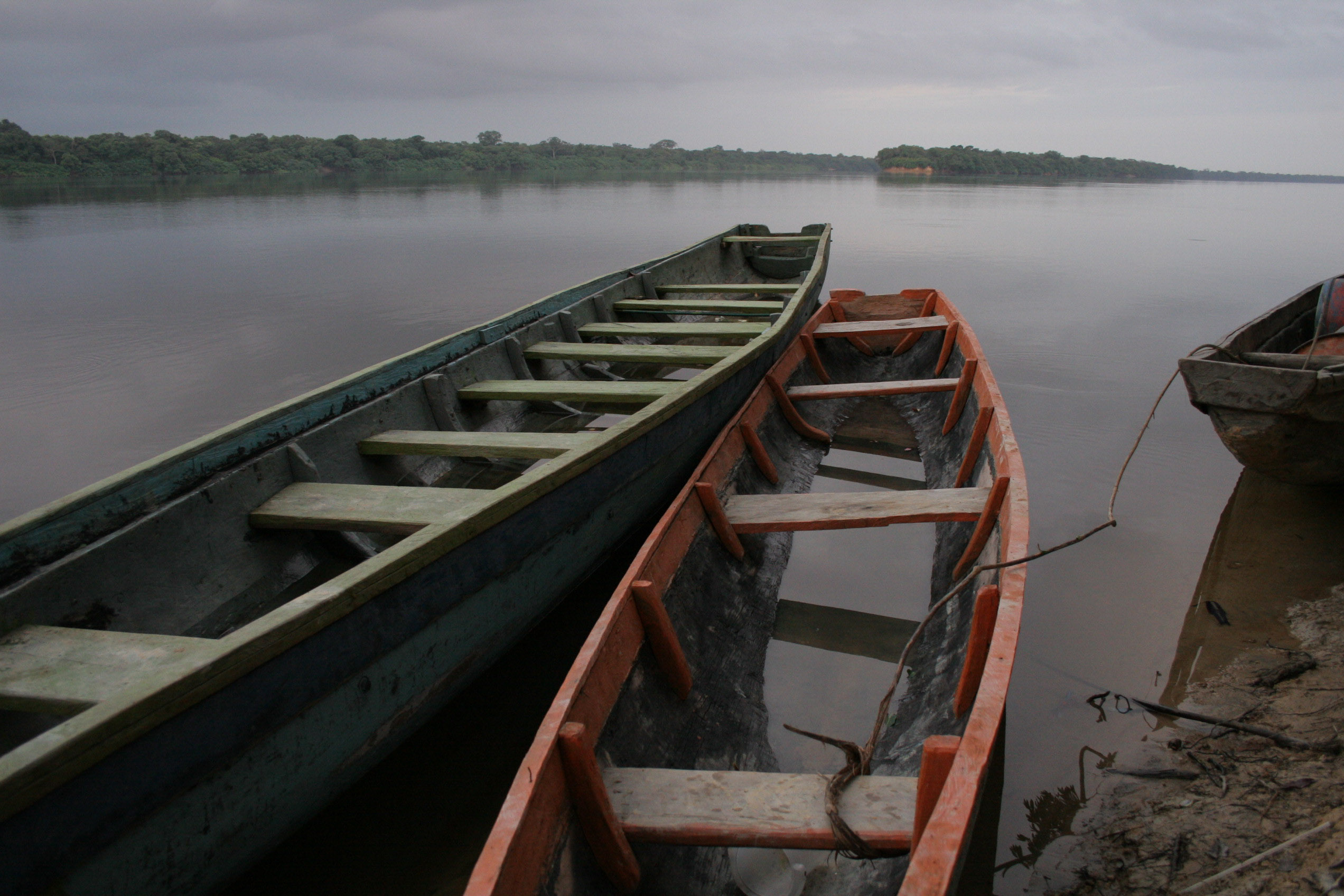 El Caura en curiara
